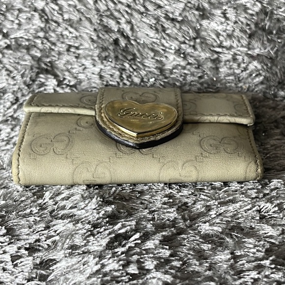 Gucci Key holder Key case Guccissima Beige Gold Woman Authentic - Picture 3 of 15